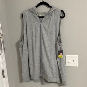 Xersion Heather Gray Semi-Fit Hoodie